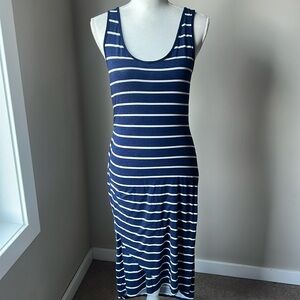 Reitmans Striped Maxi Dress
